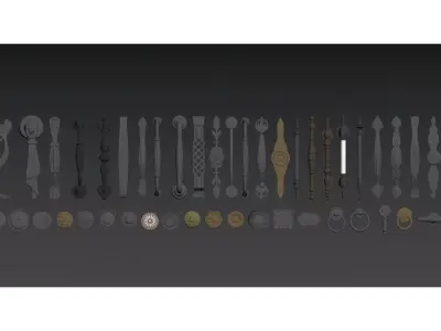 Hardware Handle 3D model