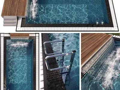 SWIMMING POOL NO23 A 3D model