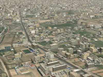 Arab City 3D model