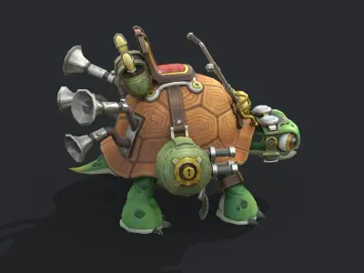 tortoise 3D model buy