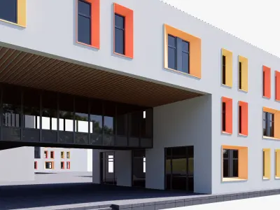 building Low-poly 3D model