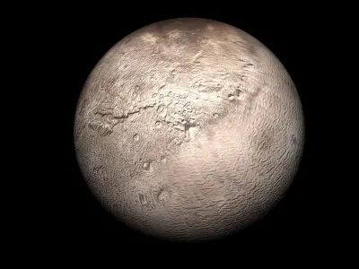 Charon Moon 3D model