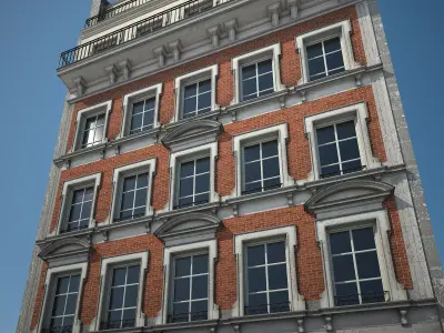 Old Building II 3D model