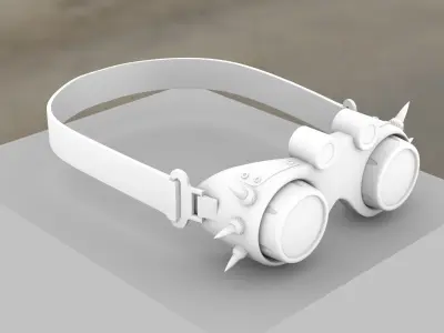 Cyberpunk Eyewear 3D model