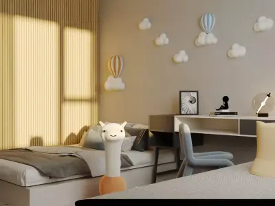 Children s Room 3D model buy