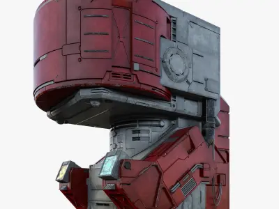 Sci-Fi Element 8 3D model