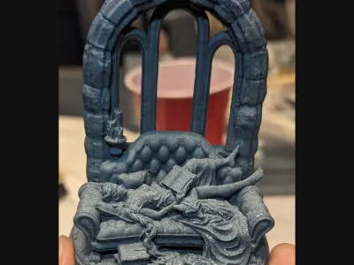 Window Seat Princess Figure 3D print model