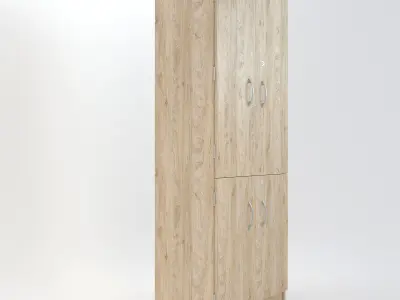 Wooden Cabinet 29 3D model