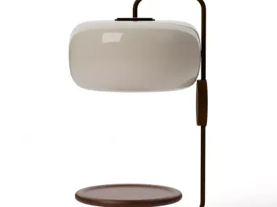 Henry Sconce By Anthropologie in Brown Low-poly 3D model