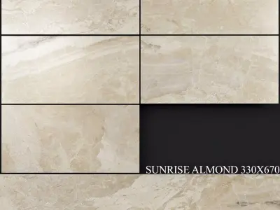 Keros Sunrise Almond 330x670 3D model