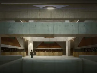 EXETER LIBRARY Louis Kahn 3d Lumion 11 3D model