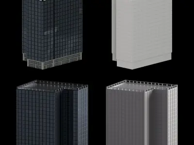 Office Building Pack 3D model