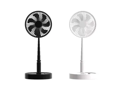 Portable Floor Fan 3D model