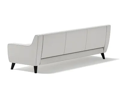Light-Grey Three Seat Sofa 3D model