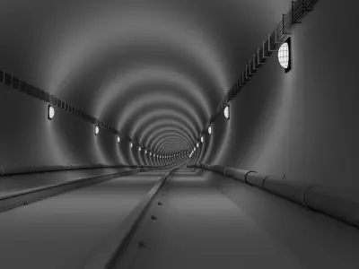 Underground Subway  3D model