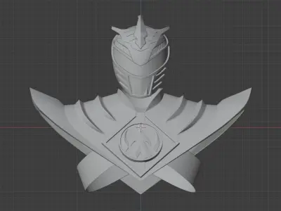 MMPR Lord Drakkon - hemlmet and body armor 3D print model