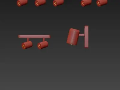 Orbe lamp 3D model