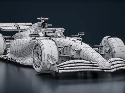  Williams FW47 Formula 1 2025 F1 Race Car 