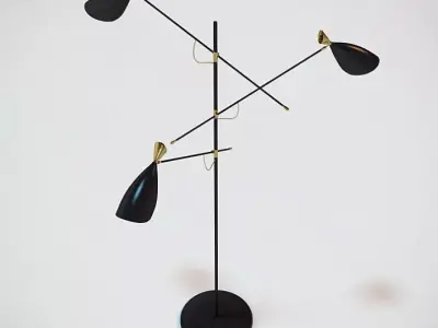 Modern Classic Designer Control Brand Duke Floor Lamp 3D model