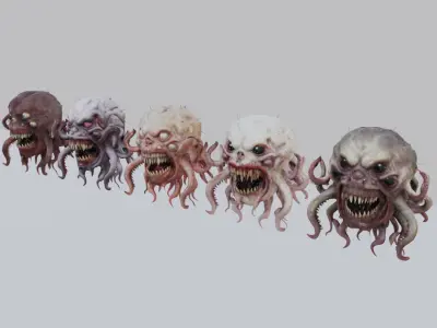 Grotesque Monster Pack 3D model