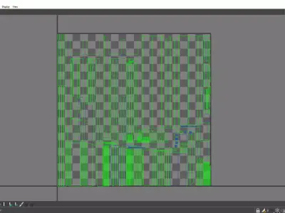 Doors game ready asset Low-poly 3D model