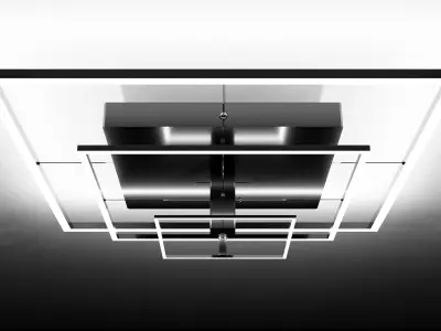 Ceiling lamp Free low-poly 3D model