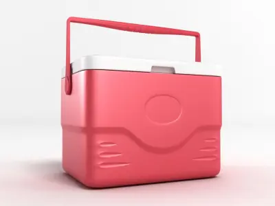 Ice Cooler Chest 1 3D model