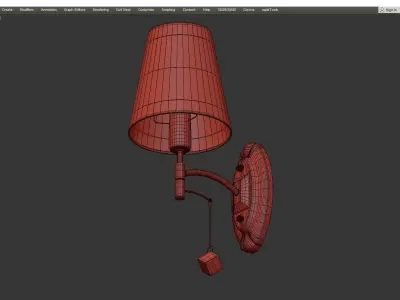 GVENET  WALL Low-poly 3D model