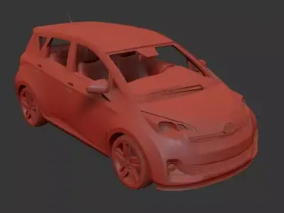 Toyota Verso S 2012 3D print model
