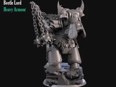 Beetle Lord 3D print model