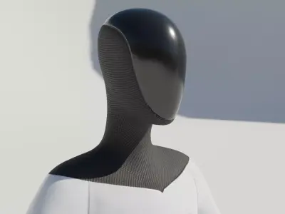 Tesla BOT  Low-poly 3D model