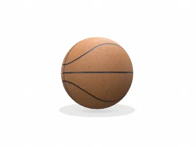  Generic Basketball Low-poly PBR 