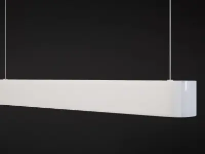 Modern Chandelier Free low-poly 3D model