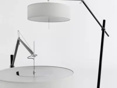Floor Lamp Japan 3D model