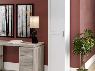 Scholl Armoire - 3 Colour 3D model