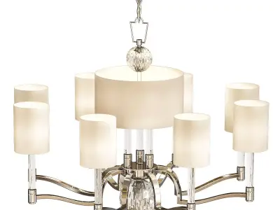 Hudson Valley Waterloo Chandelier 3D model