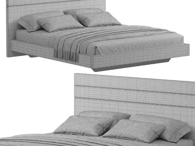 USO BED 3D model