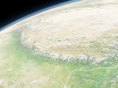 Photorealistic Earth 16K  3D model