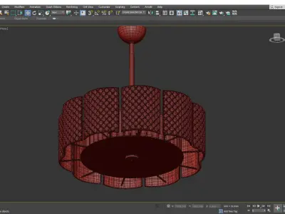 Beautiful Murano Frosted Low-poly 3D model
