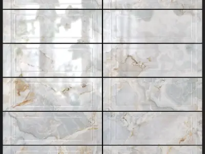 Yurtbay Seramik Karina Grey Frame 300x900 3D model