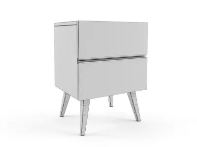 CARA More Bedside table 3D model