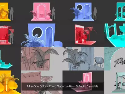 All in One Color - Photo Opportunities - 5 Pack