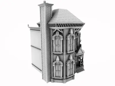 Victorian House model - Susan 3D print model