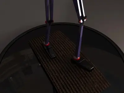 TURNER skeleton 3D model