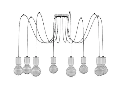 Minimalistic Ceiling Lamp 3D model