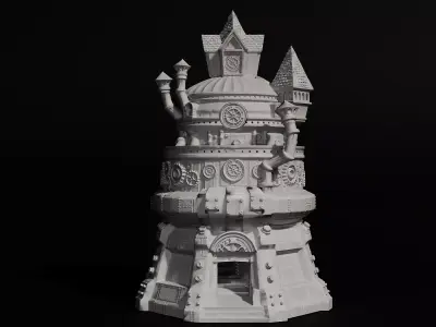 Artificer tower 3D print model