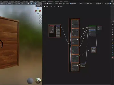 Door Design CG1B 3D model