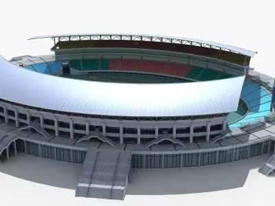 Gymnasium 2 3D model