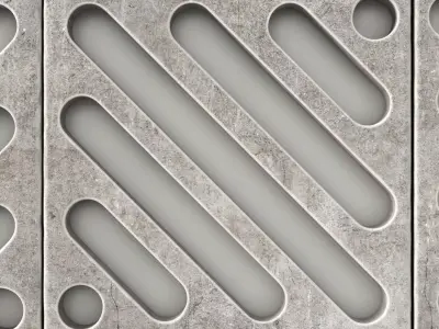 Stone decor n232 3D model