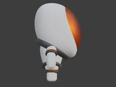 Little Astronaut 3D model